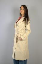 Trench beige lungo