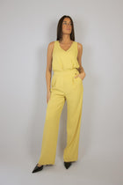 Pantalone a palazzo giallo