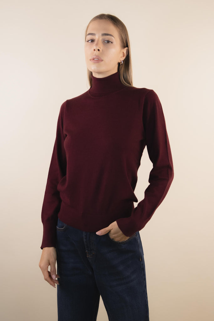 Dolcevita viscosa bordeaux PK20022 BORDEAUX EGG FAMILY 