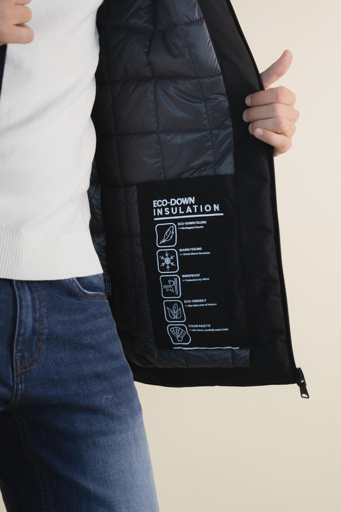 Parka Nero P24007AI NERO EGG FAMILY 