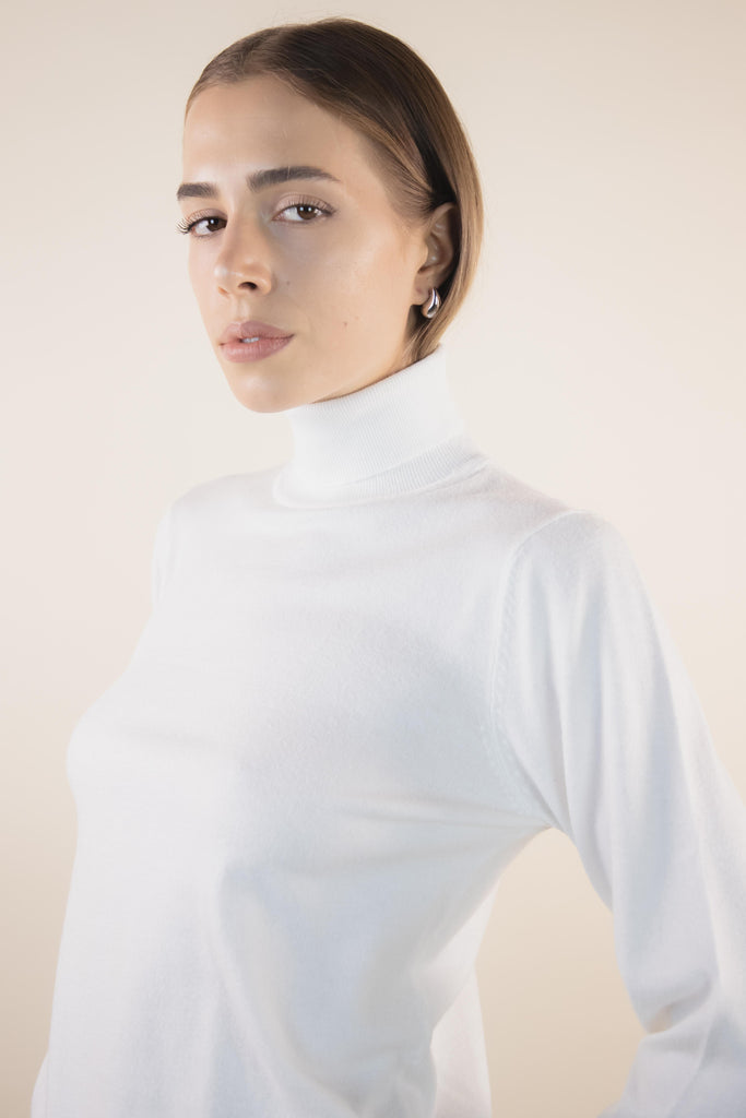 Dolcevita in viscosa color latte PK20022 LATTE EGG FAMILY 