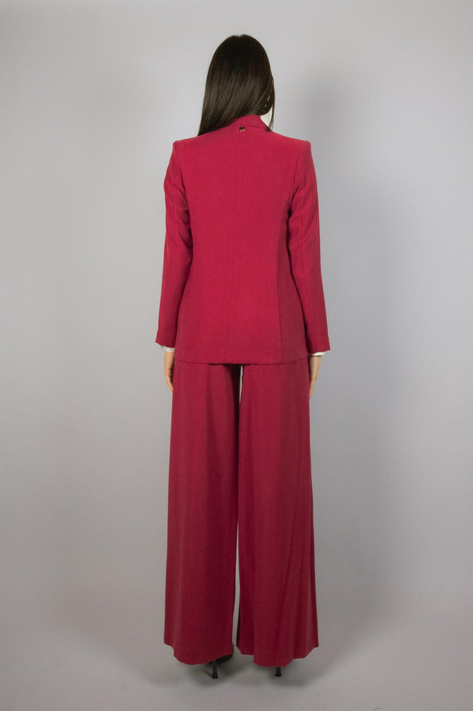 Blazer in viscosa color rosso India G517/21 INDIA EGG FAMILY 