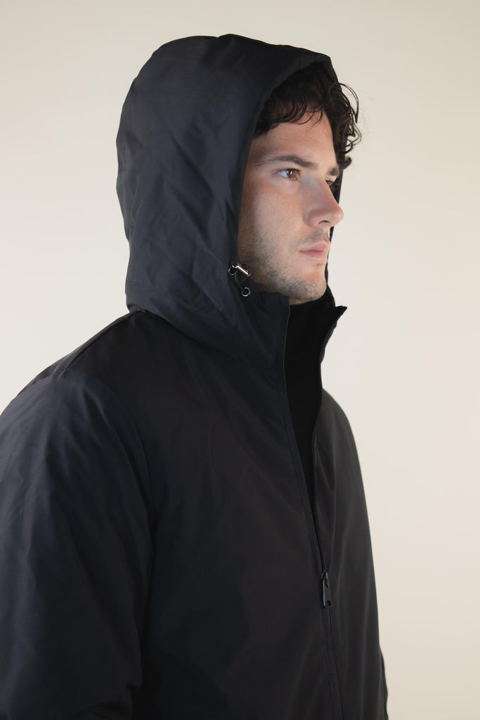 Parka Nero P24007AI NERO EGG FAMILY 