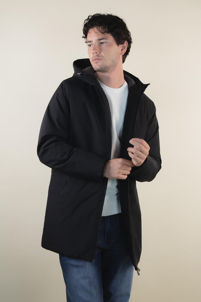 Parka Nero P24007AI NERO EGG FAMILY 