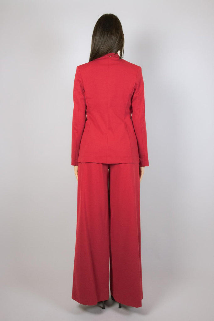 Blazer rosso India in punto Milano G517/1 INDIA EGG FAMILY 