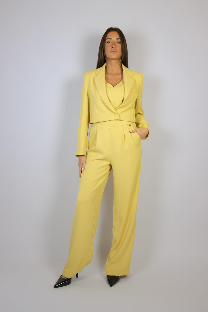 Giacca corta gialla 7122 GIALLO EGG FAMILY 