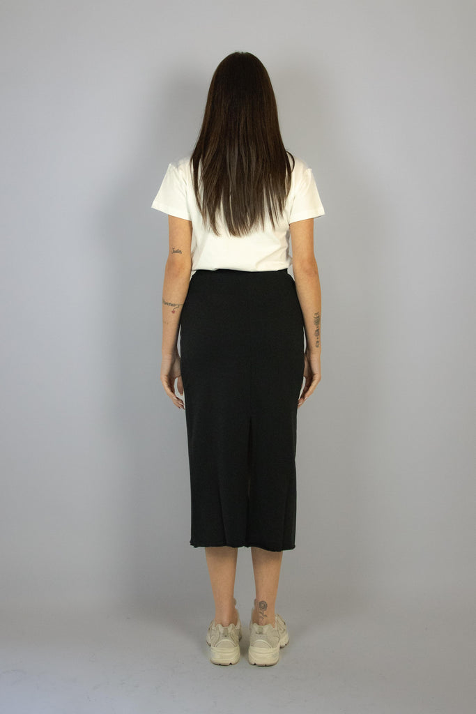 Longuette nera in felpa garzata MANATTHAN NERO EGG FAMILY 