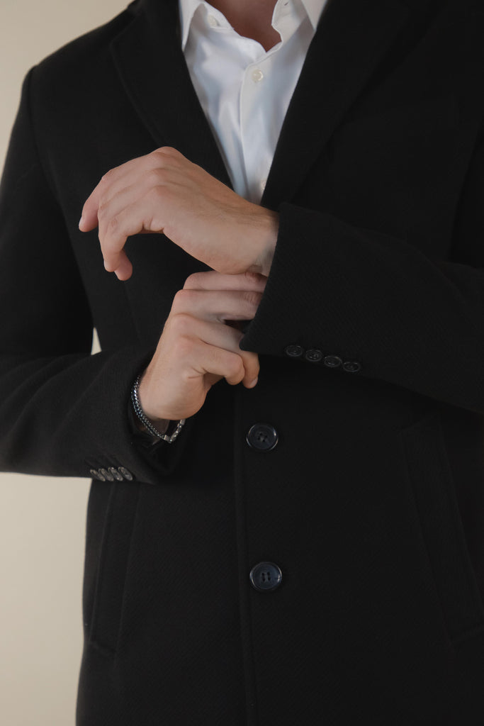 Cappotto Classico Nero EGG/2414 NERO EGG FAMILY 