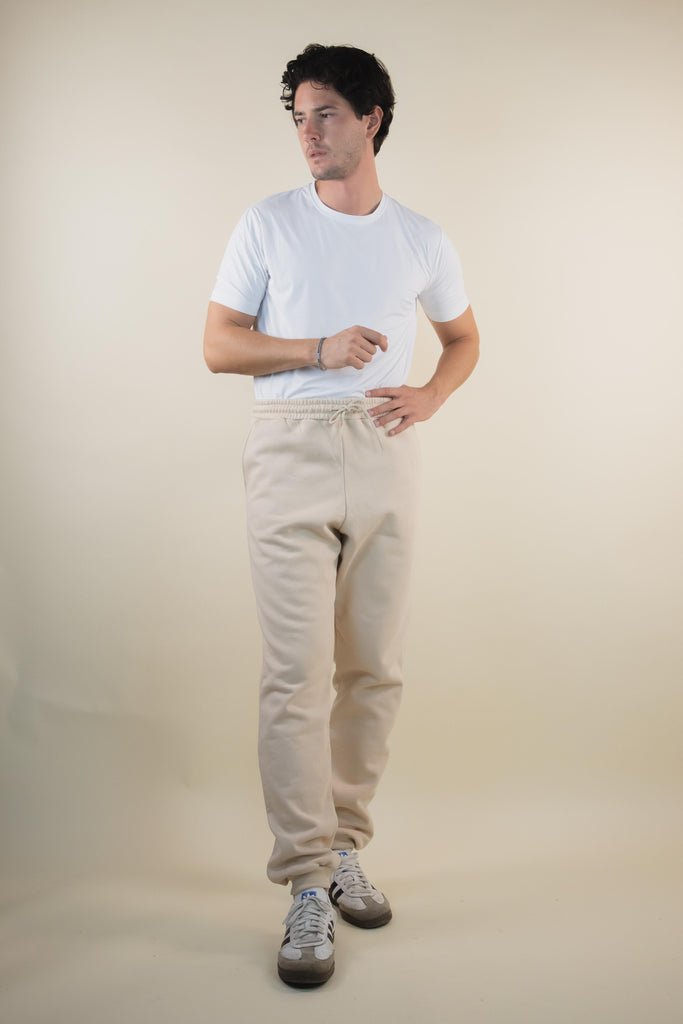 Pantalone tuta Avorio M1ESS 55 AVORIO EGG FAMILY 