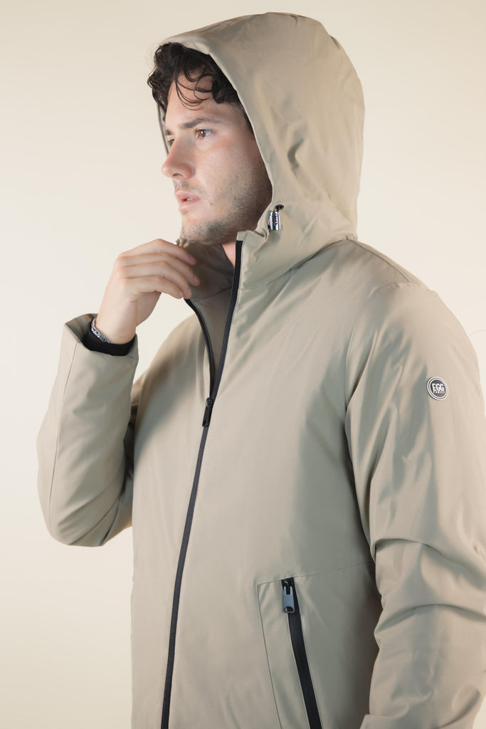 Parka Tortora P24007AI TORTORA EGG FAMILY 