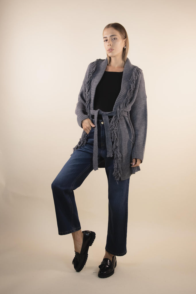 Cardigan Antracite CR1033 ANTRACITE EGG FAMILY 