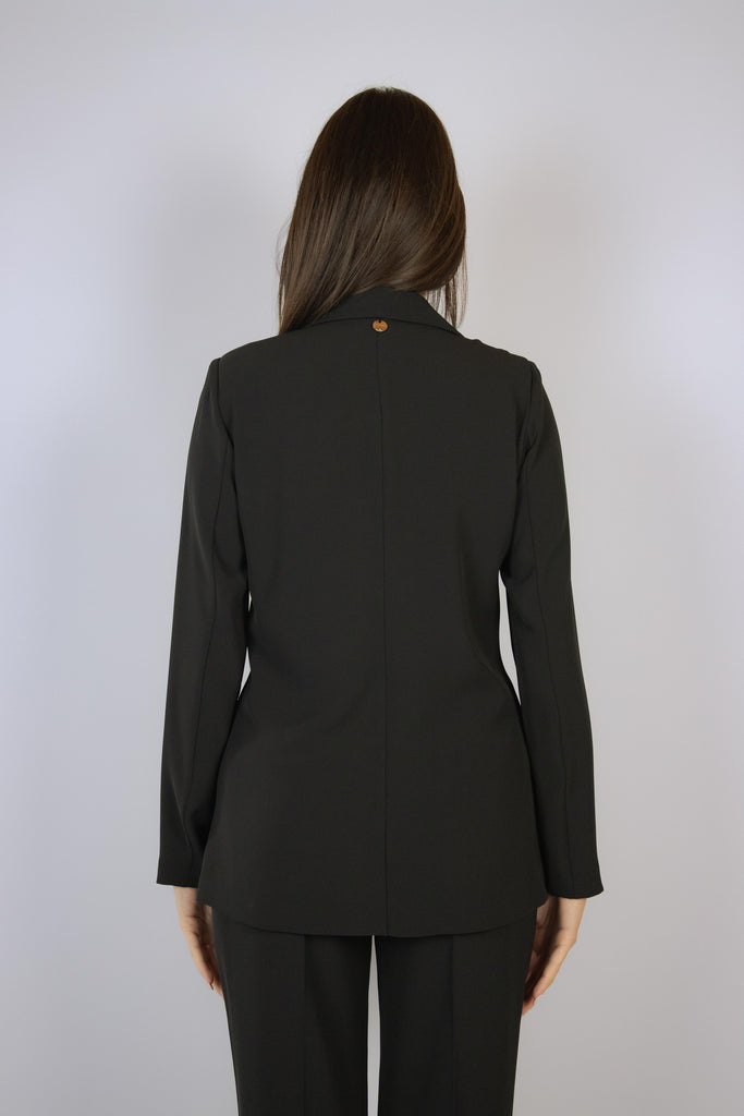 Blazer doppio petto nero 503/24 NERO EGG FAMILY 