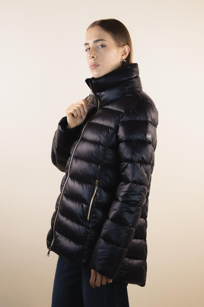 Piumino Nero PK24009 NERO EGG FAMILY 