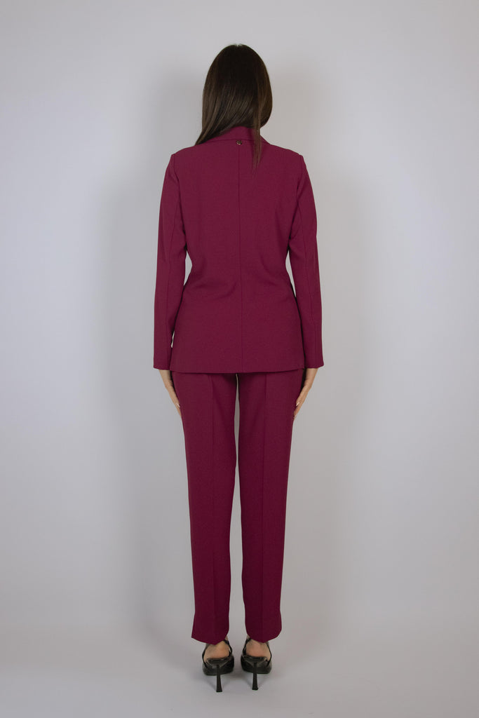 Blazer doppio petto rosso sangria 503/24 SANGRIA EGG FAMILY 