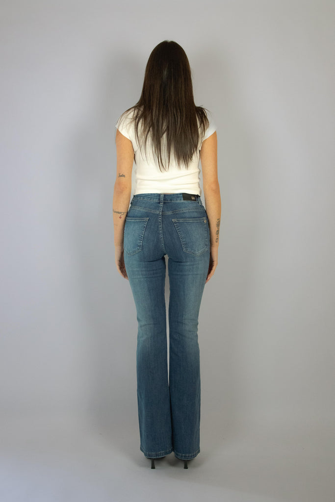 Jeans flare lavaggio medio PK885002 FLARE DENIM 1 EGG FAMILY 