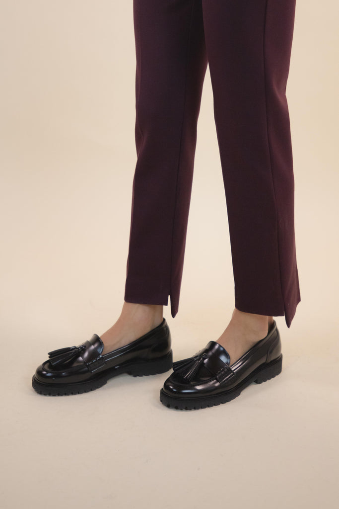 Pantalone amarone punto milano H172/1 AMARONE EGG FAMILY 