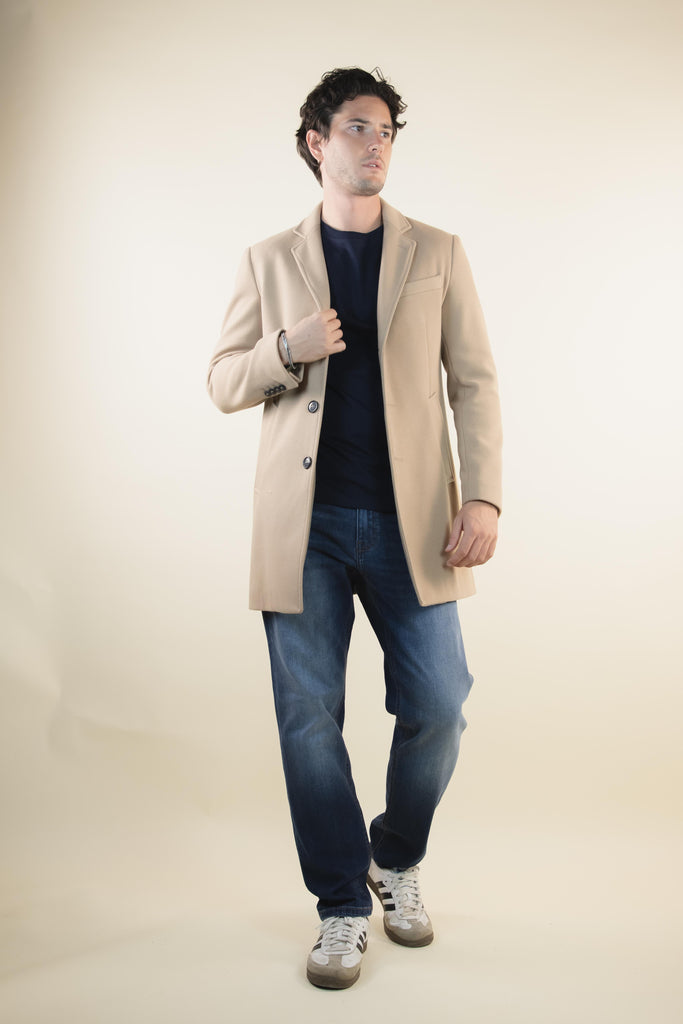 Cappotto Classco Cammello EGG/2414 CAMMELLO EGG FAMILY 