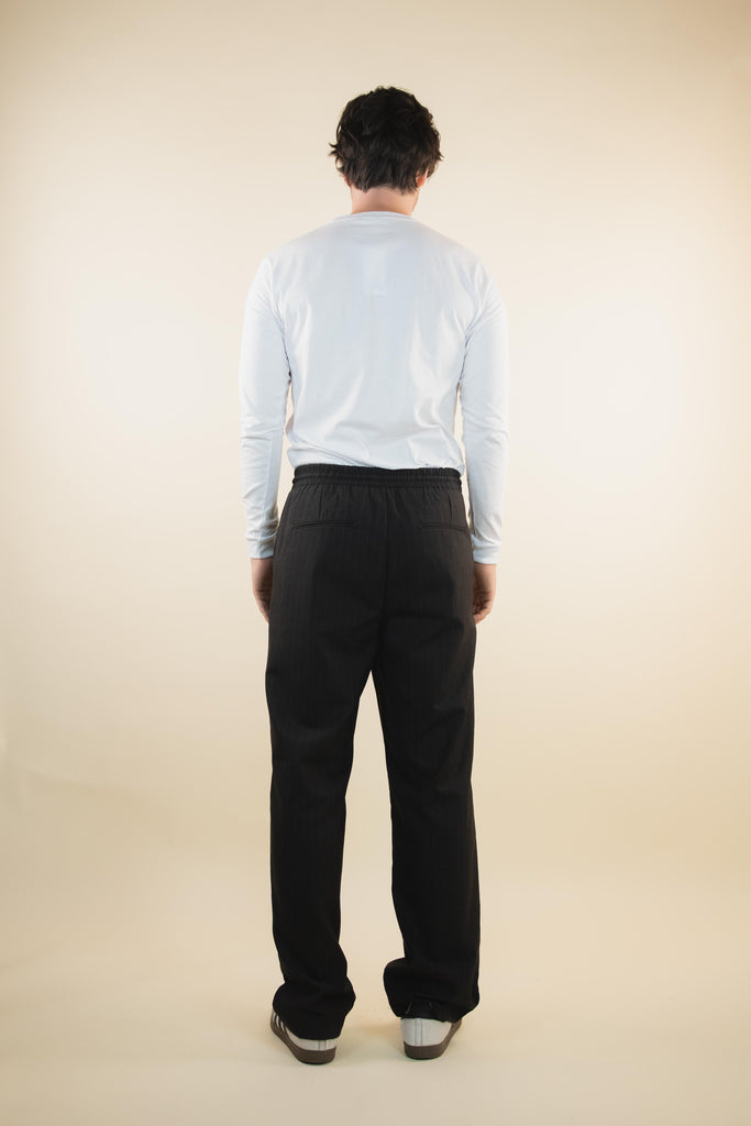 Pantalone a righe Grigio Scuro EGG/2513 GRIGIO SCURO EGG FAMILY 