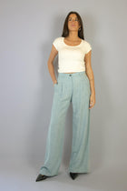 Pantalone in denim chiaro