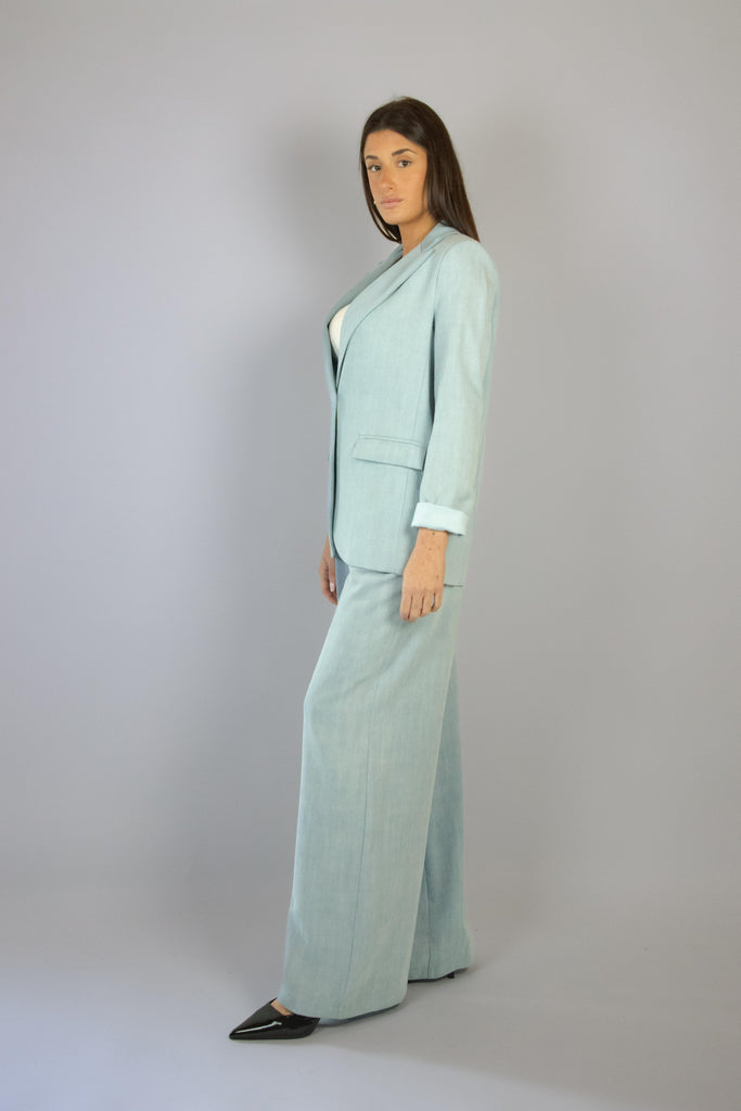 Blazer denim chiaro EG985 CHIARO EGG FAMILY 