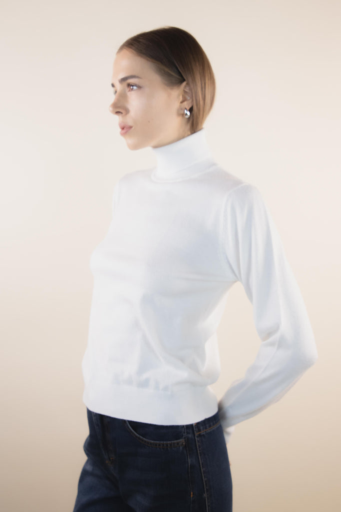 Dolcevita in viscosa color latte PK20022 LATTE EGG FAMILY 