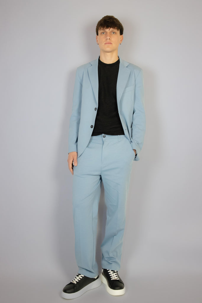 Giacca in punto Milano color carta da zucchero EGG/2501 C.ZUCCHERO EGG FAMILY 