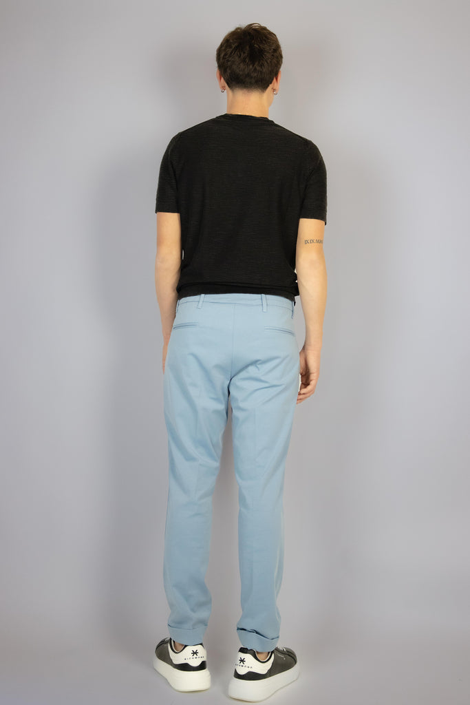 Pantalone carta da zucchero con risvolto in punto Milano EGG/2502 C.ZUCCHERO EGG FAMILY 