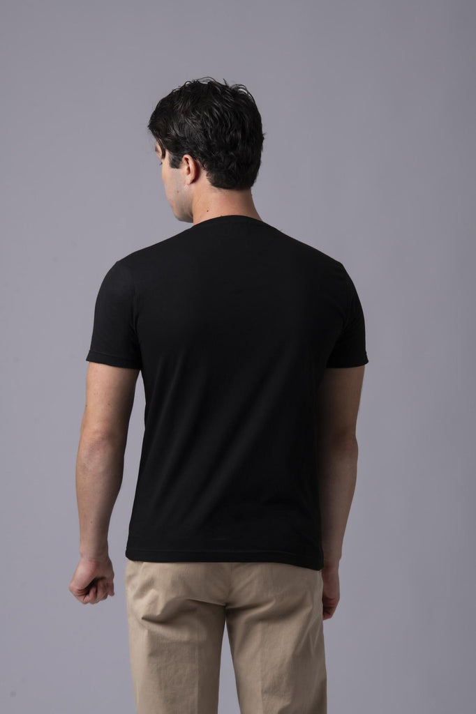 T-shirt nera Mustang 1989 177367 NERO EGG FAMILY 