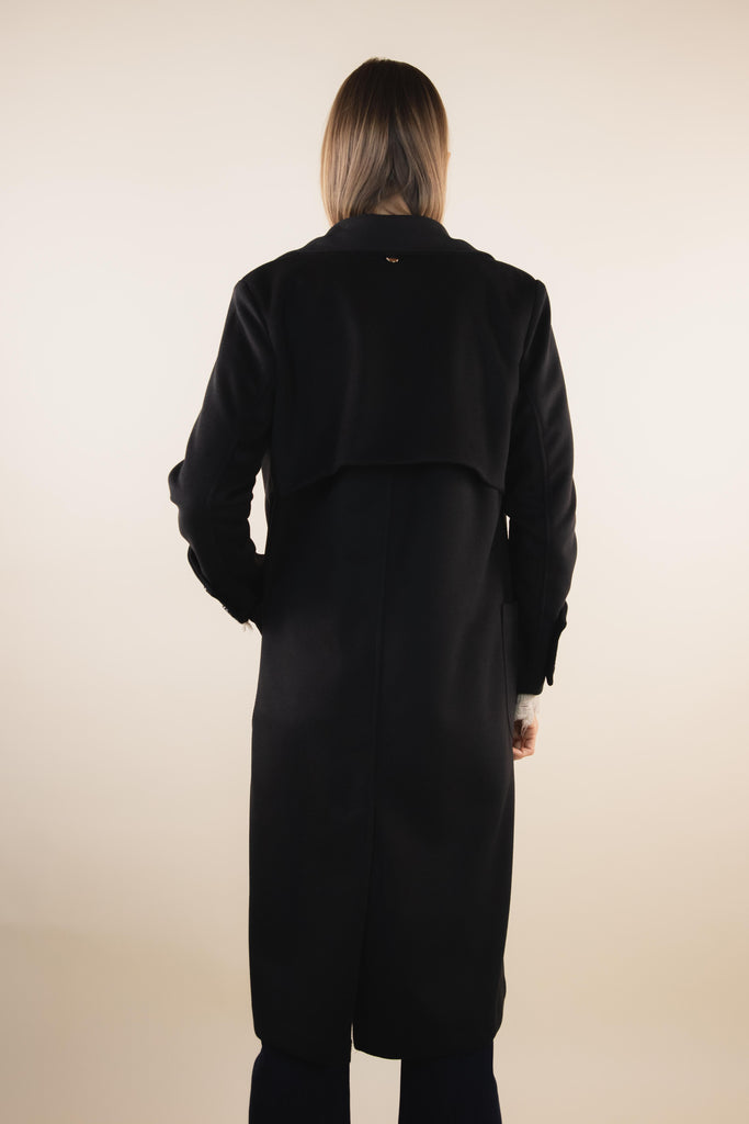 Cappotto leggero nero sfoderato ZK4275T48 NERO EGG FAMILY 